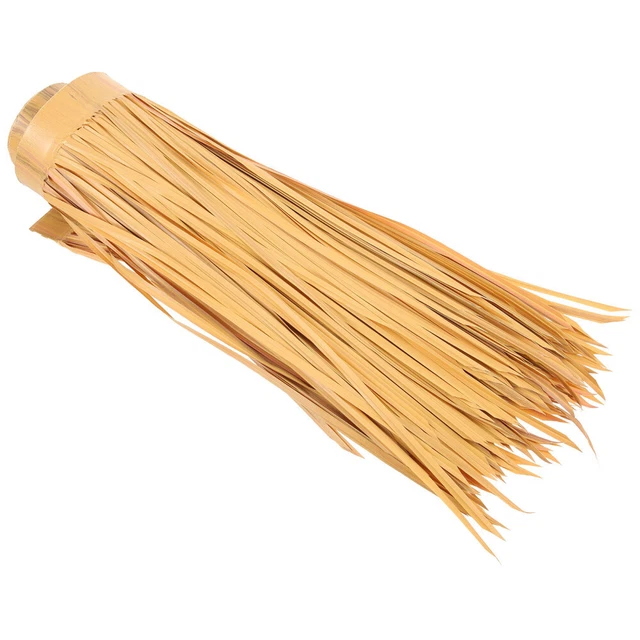 Tetto Di Paglia Artificiale Tiki 200x40 Cm – Stile Messicano, Rotolo Di Palma PE Per Giardino