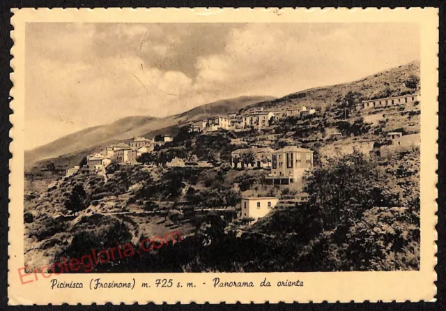ag0719 - CARTOLINA D'EPOCA - Frosinone Provincia - Picinisco