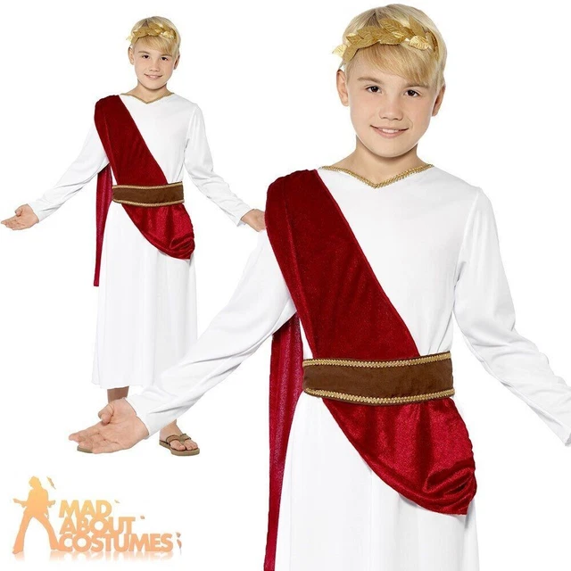 Julius Caesar Costume 2022 Kids Child Ancient Greek Goddess