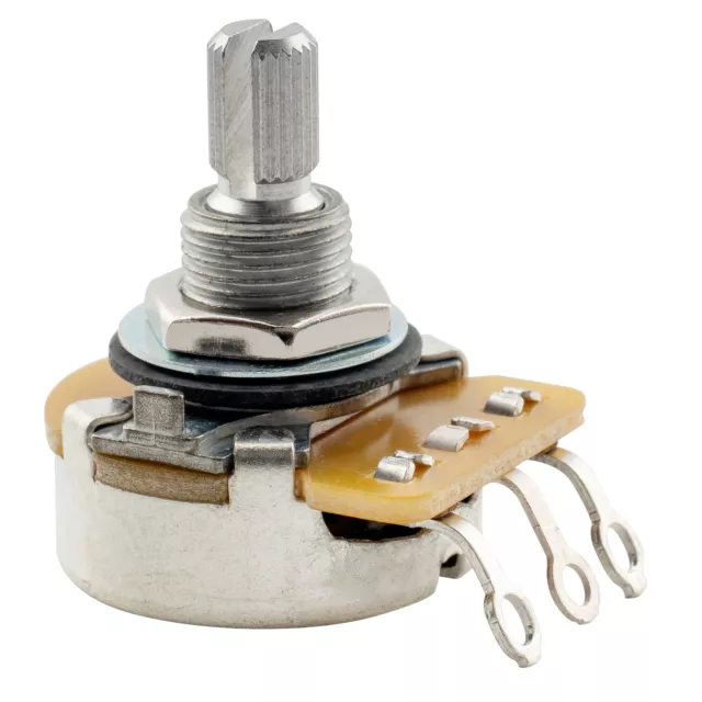 CTS 450 A500K Audio Taper Split Shaft Fine 24 Spline Pot Potentiometer Set of 4 3