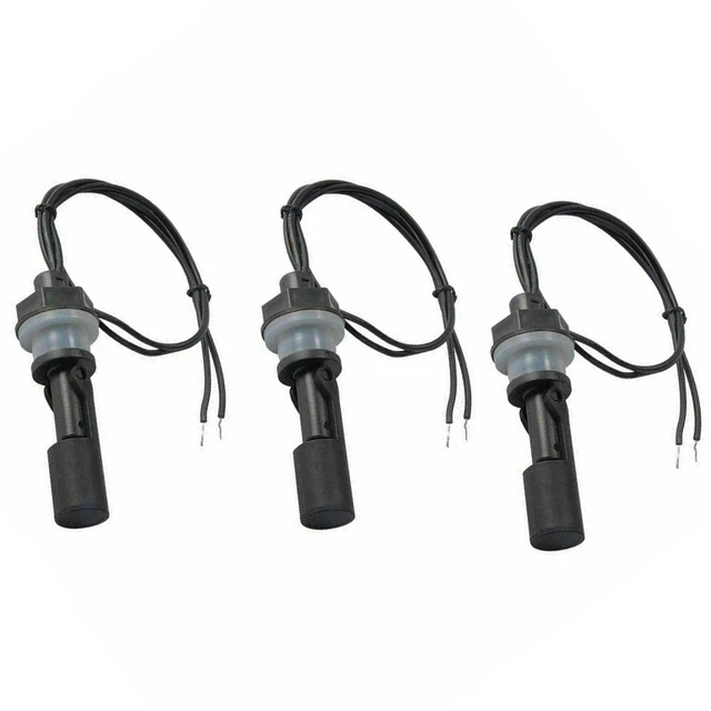 3 - Horizontal Eau Niveau Capteur Télédétection Liquid Flotteur Interrupteur