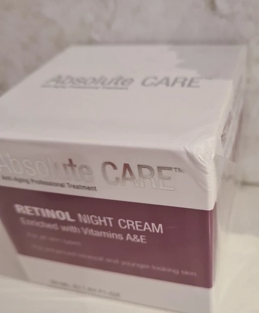 ABSOLUTE CARE RETINOL night cream enriched with witamin A & E 50 ml £14.99 PicClick UK