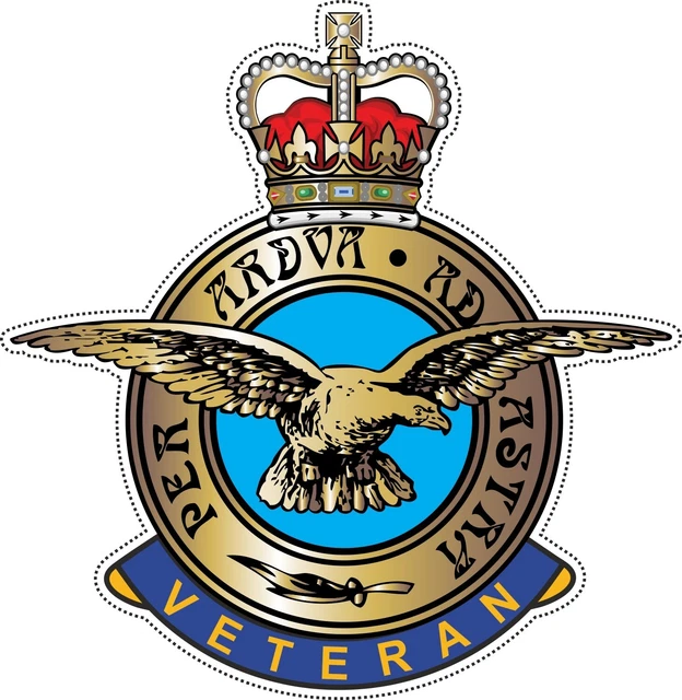 Sticker Raflacoat ROYAL AIR FORCE RAF Stations - 70 MOD Approved Embroidered Patches £14. ...