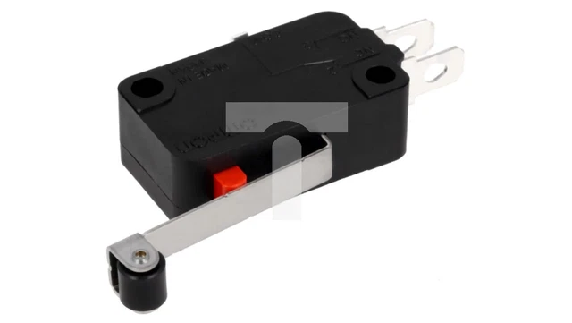 Microswitch SNAP ACTION with a lever (with a roller) SPDT Pos 2 VX-56-1A3 /T2UK