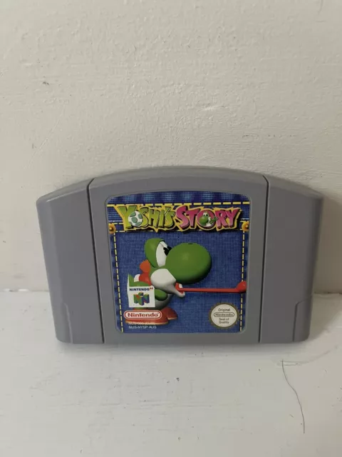 Yoshi's Story Nintendo 64 Game N64 PAL AUS Australian Version Fair Condition