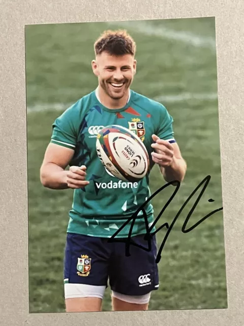 Ali Price - British Lions Rugby Signed 6x4 Photo