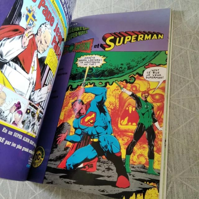 AREDIT ARTIMA DC - Les geants des super heros – album 4 = tomes 7 + 8 3