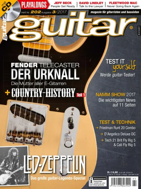 Guitar 03 2017 Avec Gitarre Playalongs Et Workshop Country History Pièce 1