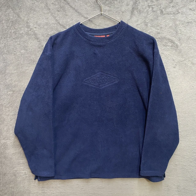 Lee cooper fleece crew sweater mens sale