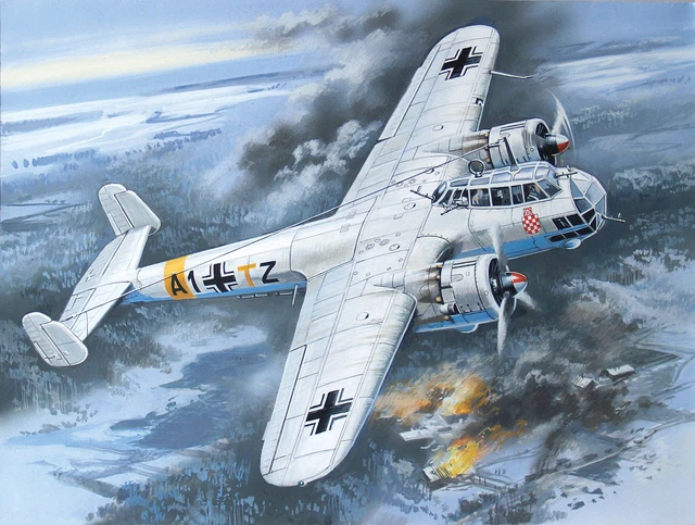 ICM 72304 - 1:72 Do 17Z-2 Seconde Guerre Mondiale Allemand Bombardier - Neuf