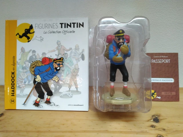 Figurine Tintin – Collection Officielle N°33 – Szut, L'ami Du Capitaine Haddock