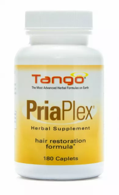 PriaPlex Hair Support All-Natural Herbal Hair Support & Restoration 180 Caplets