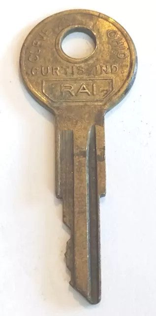 Llave de colección CURTIS IND RAI CLEVE OHIO Appx 2-1/8" bloqueo de repuesto RA1