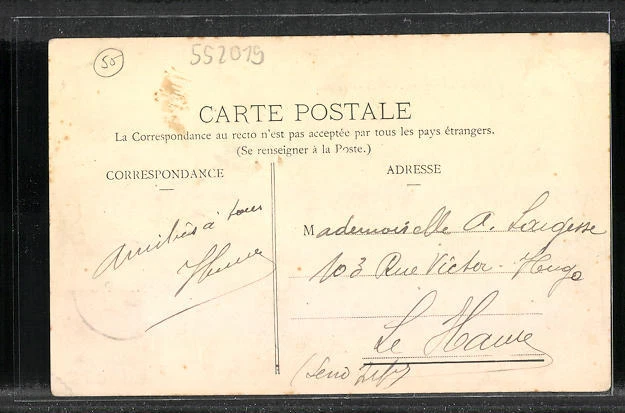 CPA Fresnes-en-Woevre, La Rue de Verdun 2