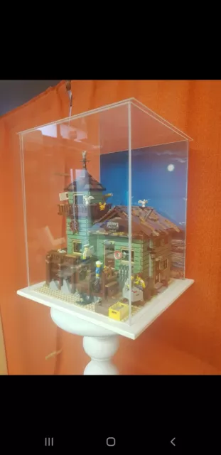 TECA LEGO 21310 - Teca per Casa del Pescatore con sfondo d