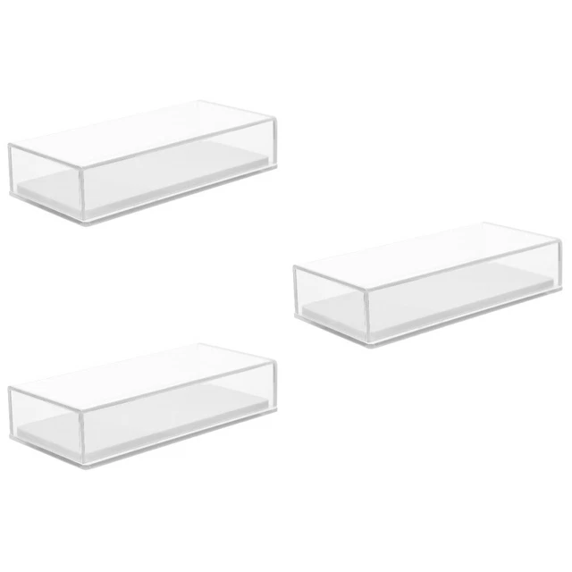 3 Pack Custodia Per Ciglia Scatola Per Ciglia Finte Contenitori Cosmetici Trucco