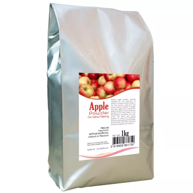 Apple Powder 1kg for Wine Making 60 L Yeast & Nutrient Included