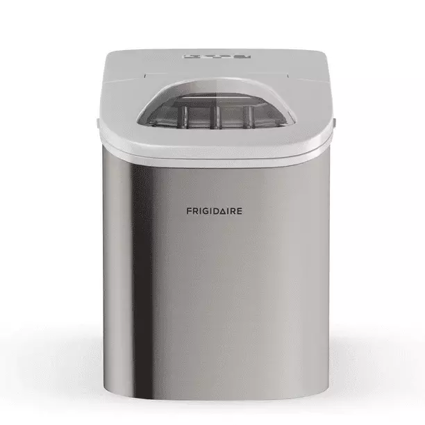 FRIGIDAIRE 26 LB. Countertop Ice Maker EFIC117SS, Stainless Steel 2023