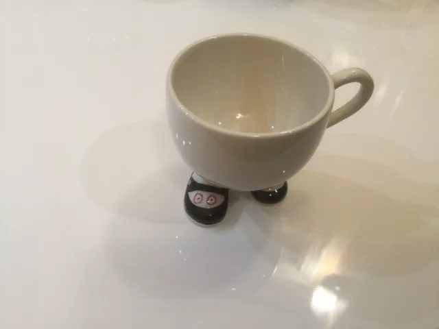 Carlton Walking Ware Tea Cup With Black Shoes