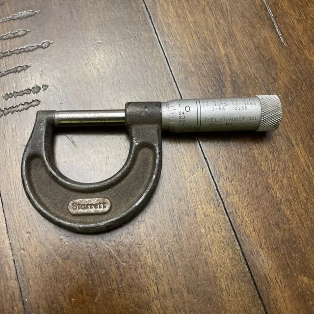 Starrett No. 436-1 Inch