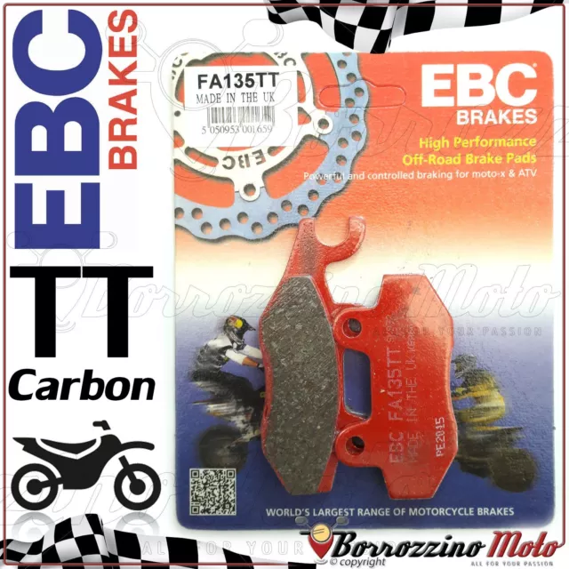 PASTIGLIE FRENO ANTERIORE EBC CARBON FA135TT per SUZUKI RMX S 250 1992-1998