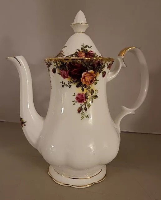 Royal Albert OLD COUNTRY ROSES Coffee Pot