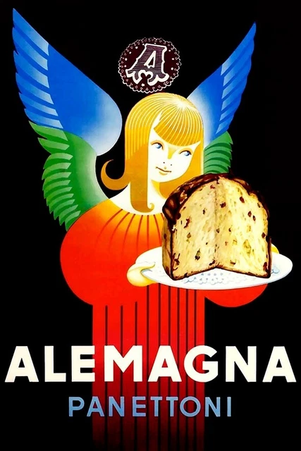 Affiche Publicitaire Vintage AGIPGAS - Format 50x70 Cm - Parfaite Pour Décoration Rétro