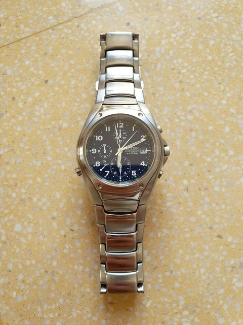 Splendido Citizen Cronograph W.R.10 bar WR10 bar  vintage watch buone condizioni