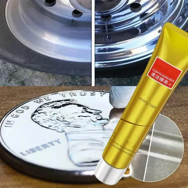 Crema de restauración de metal multipropósito devuelve el brillo en un instante