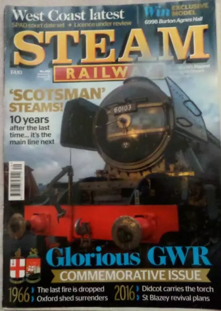 Steam Railway Train Magazine Jan 2016 News Narrow Gauge Commemorative Issue