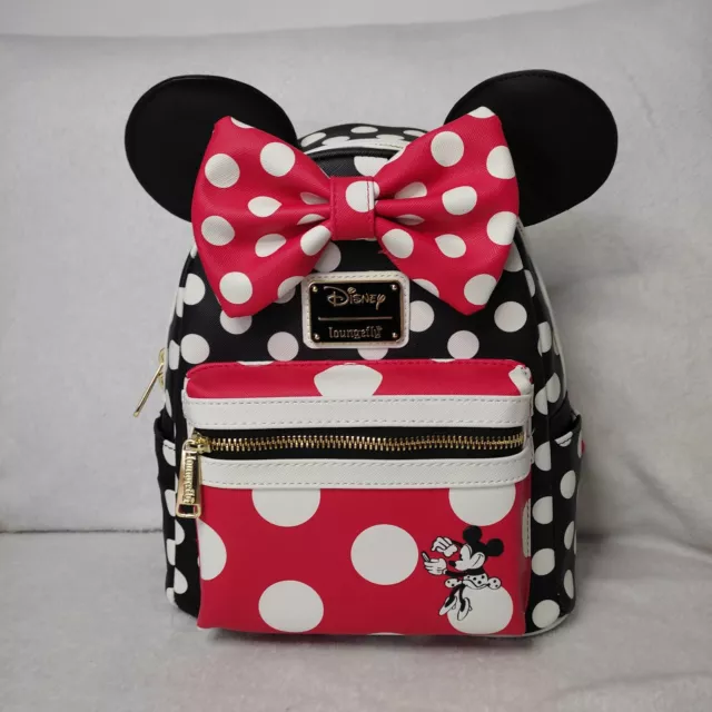 Loungefly - Minnie Rocks The Dots Classic - Mini Sac à Dos DISNEY