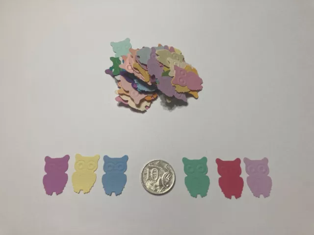 Owls Confetti Punchies