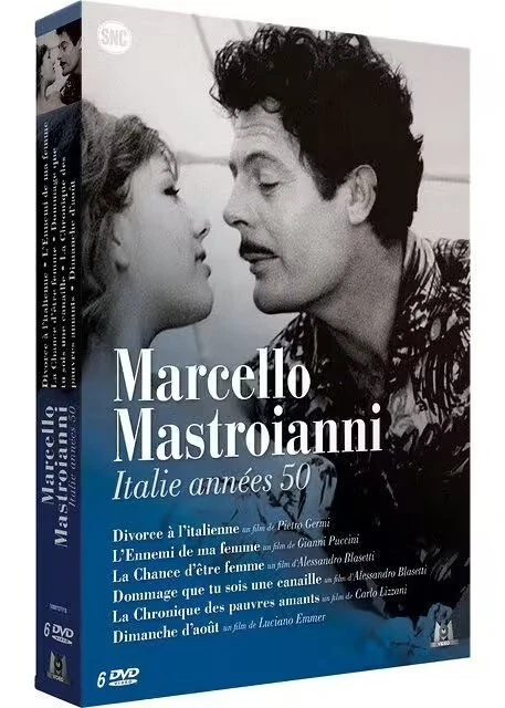 Marcello Mastroianni - Italie années 50 -  COFFRET 6 DVD Zone 2 NEUF