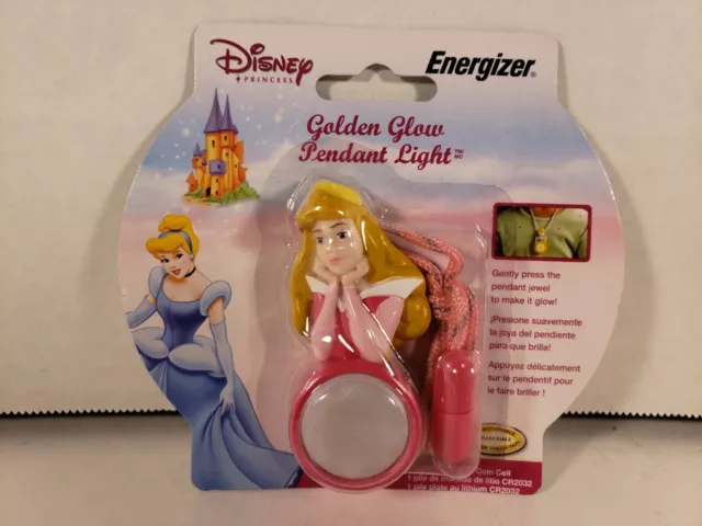 Disney Princess Aurora Golden Glow Pendant Light Energizer  2004