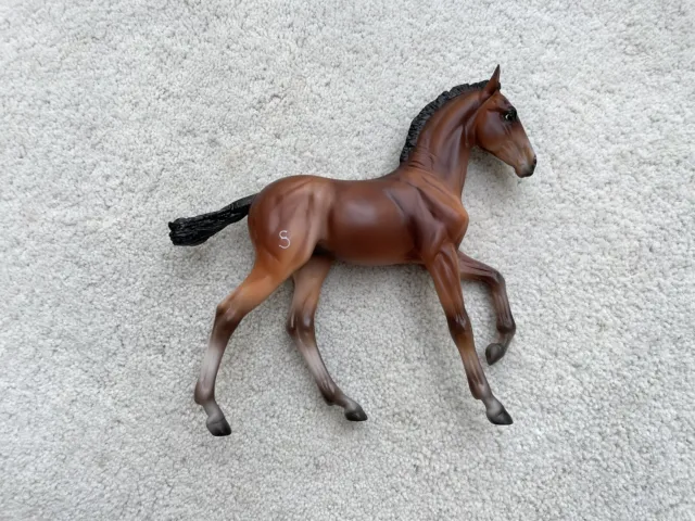 Retired Breyer Horse #1777 Fantasia Del C & Gozosa PRE Spanish Andalusian Foal