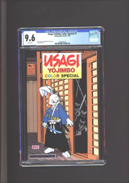 Usagi Yojimbo Color Special #1 CGC 9.6 Stan Sakai Cover1989