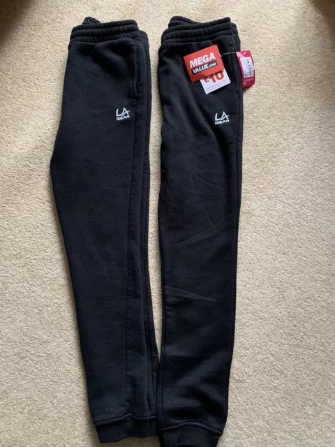 La gear closed top hem jogging pants ladies