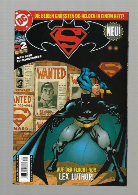 DC Comic - Batman - Superman Nr. 2 von 2004 - Panini Verlag - deutsch