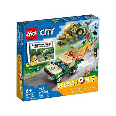 Lego 60353 City Missions de sauvetage des animaux sauvages