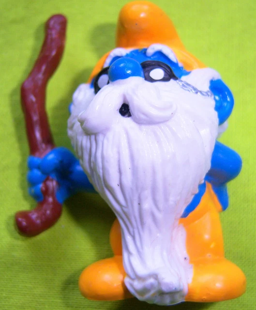 Figurine Schtroumpf Cupidon 1981 - Portugal, Amour, Schtroumpfette, Collection PVC