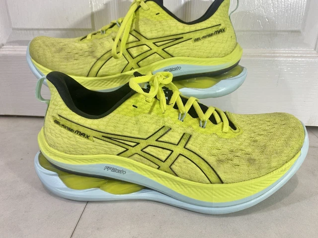 MENS ASICS GEL KINSEI Blast Le 2 Olive Oil Electric Red Athletic