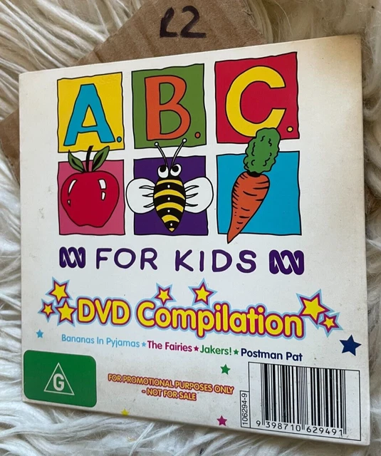 Abc for kids dvd compilation cardboard sleeve 12 00 picclick au