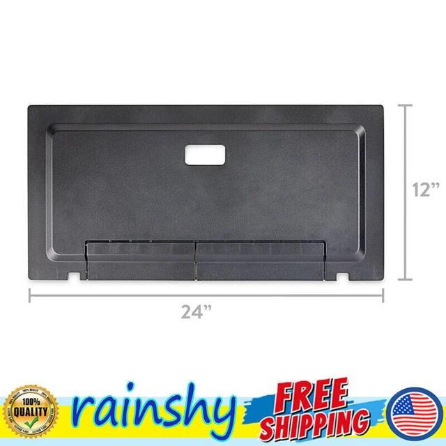 20 Gallon Fish Tank Hood Aquarium Starter Kit w/ LED Light Water Tank Glass US