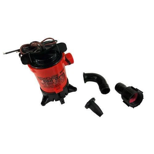 Johnson Pump 32503-24 Cartridge Bilge Pump 500 GPH, 24V