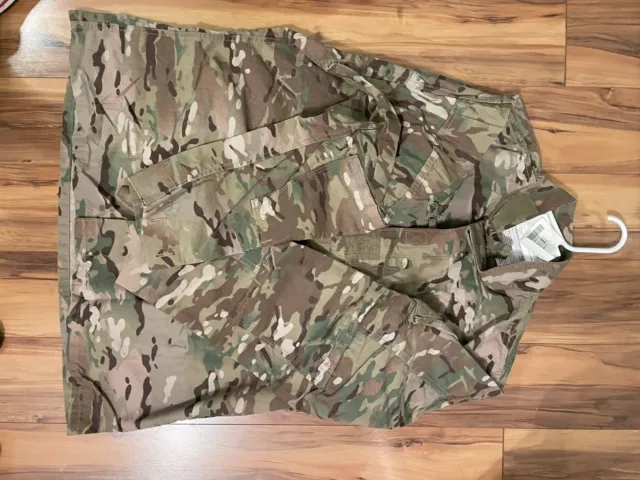 US Army Camo OCP Combat Uniform ACU Multicam Blouse Coat Size Medium Long NWT