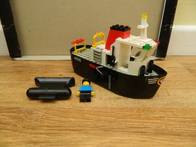 LEGO TOWN 4005 Tug Boat Vintage set 1982 8.99 PicClick UK