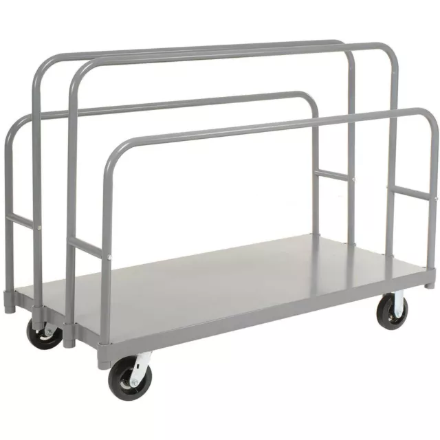 Panel Sheet  Lumber Truck with Carpeted Deck 2000 Lb. Capacity 60"L x 30"W