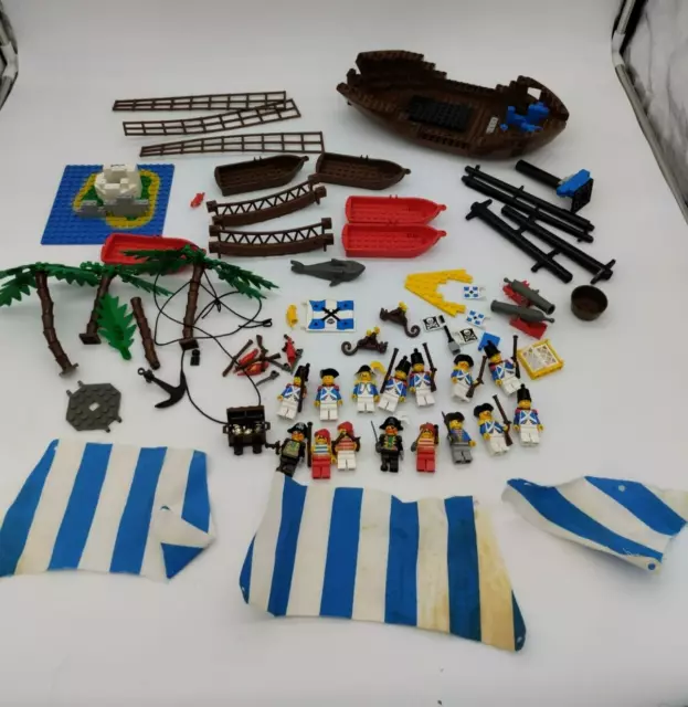 LEGO® Pirates raccolta, collezione, pacchetto | Pirati 6274 ecc personaggi vintage anni '90