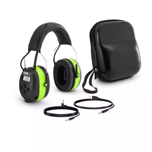 Gardtech Casque anti-bruit avec radio/Bluetooth/MP3 Casque anti-bruit avec  NRR 29 dB Casque anti-bruit pour homme et femme Casque de protection pour