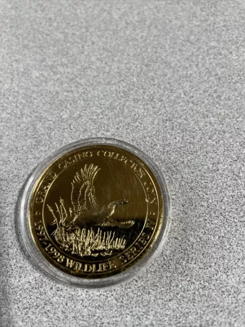 Grand Casino Collector Coin 1997-1998 Wildlife Series IV